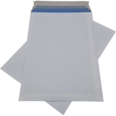 Lot de 50 Pochettes C4 229 x 324 mm sans fenêtre Blanches velin 90 gr