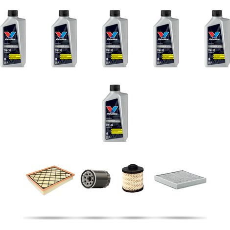 Kit tagliando 4 FILTRI e 6L OLIO compatibile con Ford Mondeo V 2.0 Tdci 132kw dal 2014 (1/5)