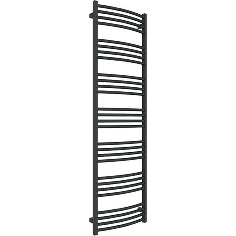 Scaldasalviette misto nero - (HxL) 1860x600 mm - 1000 Watt - 937 Watt - LEN1860-600Z1N