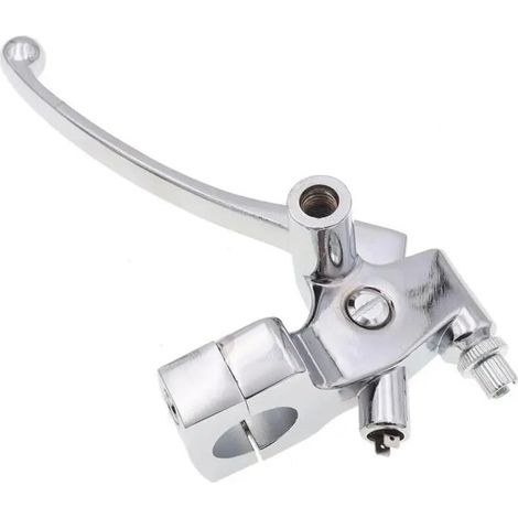 poignée d'embrayage Levier d'embrayage À Poignée De 25 Mm avec Filetage Miroir pour CB400SF CB250 Dirt Pit Bike Levier d'embrayage De Frein De Moto (1/5)