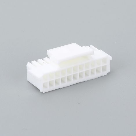 Double-row buckle full series of plastic housing connectors, plugs, connectors, wire harnesses, terminal blocks, terminal wire holes. (1/4)