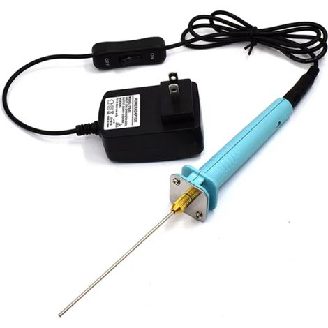1 Cuttere mousse à aiguille, portable, acier inoxydable, 15W, 10cm, pour découpe matériaux (1/5)