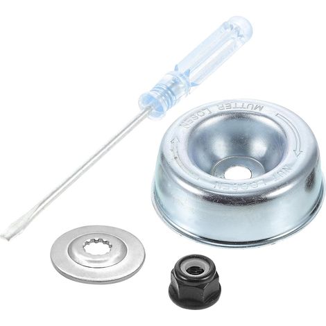 4-teiliges Adapterset für Trimmerklingen, Ersatzgetriebekopf kompatibel mit FS120 200 250 56R 80, robustes und leichtes Getriebegehäuse für den Gartenbau