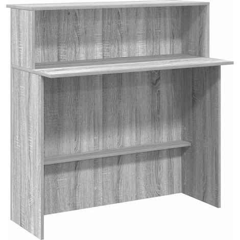 Maison Exclusive - Empfangstheke Grau Sonoma 100x50x103,5 cm Holz