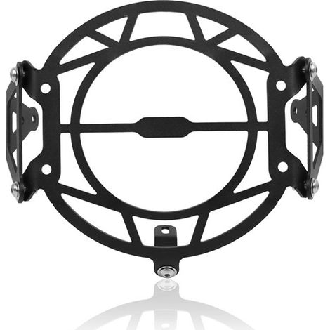 1. Color: Black Material: Metal Headlight cover for motorcycle conversions Motorcycle accessory compatible with…--DTEKGAZ