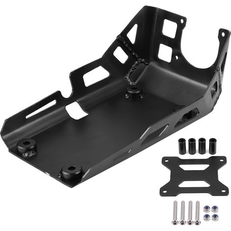 Cache moteur BMW G310GS G310R Expedition, plaque de protection noir, carter moteur blindé, garde-boue chassis (1/5)