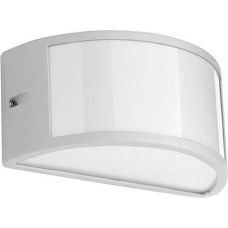 Applique per esterni FABIUS 25x13 cm a doppia emissione in alluminio Bianco (1/3)