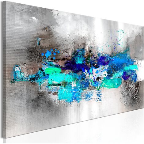 Tableau Explosion de bonheur Étroit - 135 x 45 cm (1/4)