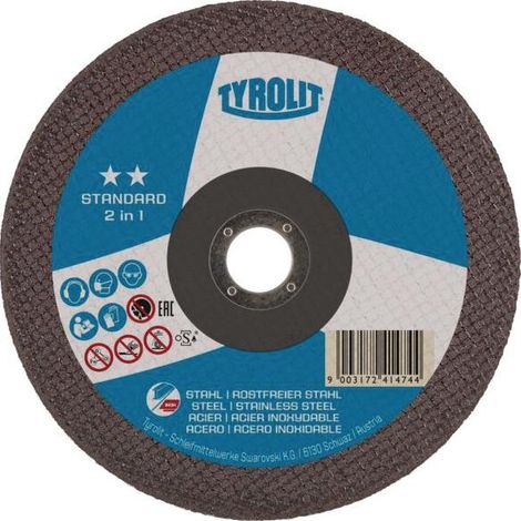 Trennscheibe 125x1,6x22,23 F41 A46Q-BFS TYROLIT 34332862 (1/4)