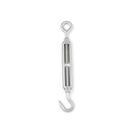 Tenditore occhio - gancio M6 mm. in acciaio zincato