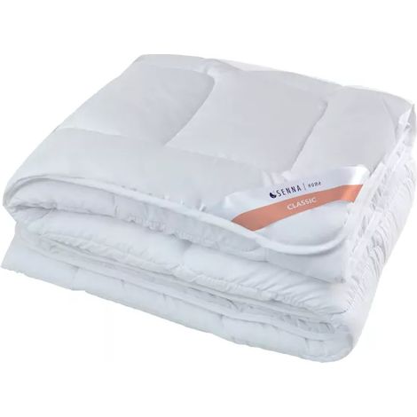 Edredón nórdico de verano 200x220 CLASSIC Senna Home Blanco (1/5)