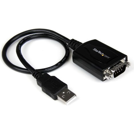 StarTech.com Cavo adattatore DB9 USB a seriale RS-232 30 cm, con interfaccia COM (1/4)