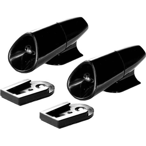HP AUTOZUBEHÖR WILDWARNER SET CLIP PLASTIQUE ABS SUPPORT POUR PLAQUE DIMMATRICULATION (L X L X H) 5.9 X 2.5 X 3 CM (1/2)