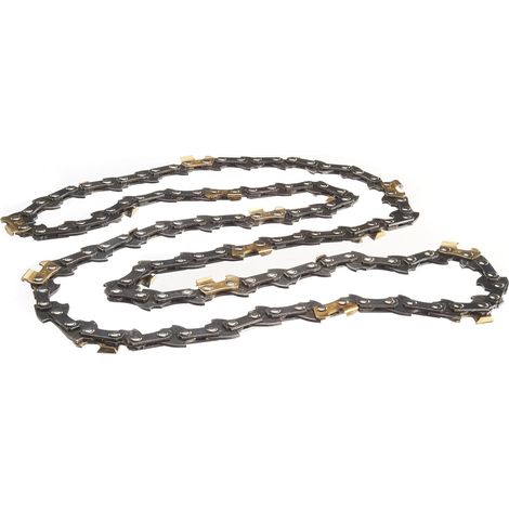 Cadena de sierra con recubrimiento de titanio para espada de 45 cm