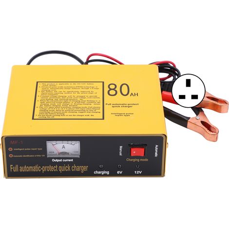 Chargeur Intelligent MF1 120W AC250V pour Voiture Électrique Enfant Moto, Alimentation UK, Batterie Automobile, Prise Anglaise, Accessoire Véhicule Jouet (1/5)