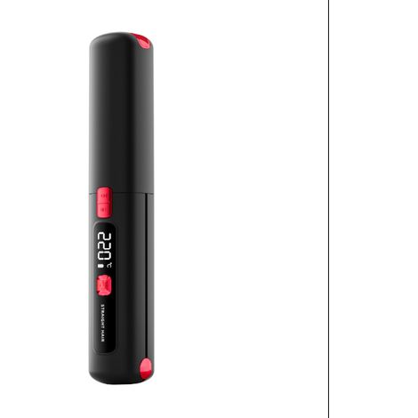 Fer à Cheveux Sans Fil 2 en 1 Mini Fer à Cheveux Portable Rechargeable USB Chauffage Rapide, 6 Température Réglable, Plaque de Voyage Cheveux (1/5)