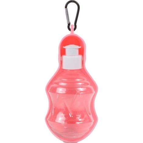 Pink,250ml Gourde Chien Gourde pour Chien Bouteille d'eau Portative De Tasse d'eau De Marche De Chien pour L'Animal De Compagnie De Chat De Chien (1/5)