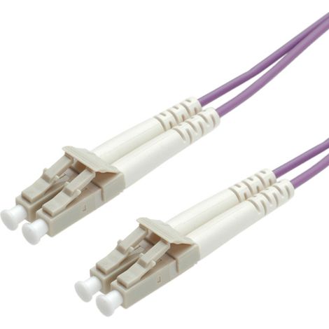 ROLINE Cable de fibra óptica OM4 LC/LC (2m) violeta