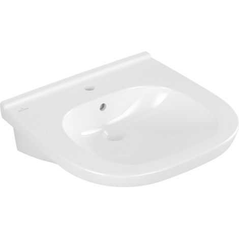 Lavabo ViCare de Villeroy & Boch, 1 agujero para grifo, con