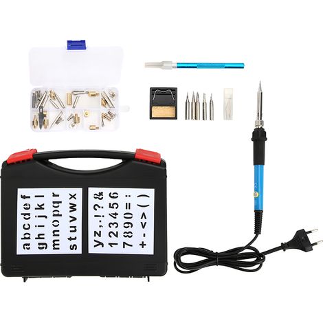 Fer à souder électrique à température réglable, outil de soudage et de peinture, prise UE, 220 V, 60 W (1/5)