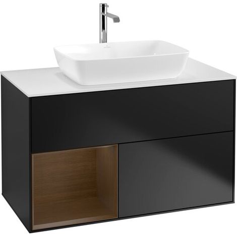 Villeroy & Boch F771GNPD Meuble sous-lavabo Finion F77 (1/2)