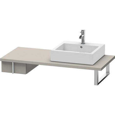 Mobiletto Duravit Vero Vanity per consolle, 6566, 1 cassetto, 300 mm, Colore (anteriore/corpo): Terra Opaco - VE656601414