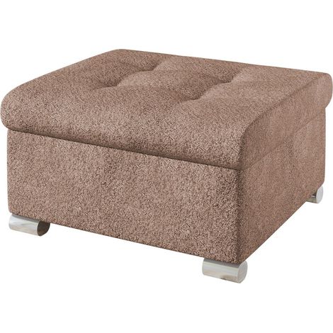 Reposapiés Comfivo Gemma, Coral 45, 41x68x70cm, Diámetro: 0, Tapiz, Patas: Plástico, 0