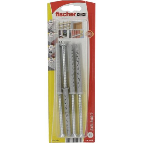 Fissaggio per telaio SXRL 8x80 4 pezzi FISCHER 544550 (1/3)