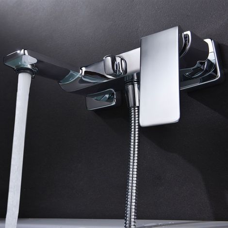 Grifería Completa Baño y Ducha Latón Cromado Serie Fiyi IMEX (1/5)