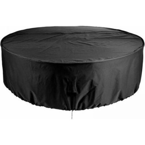 Garden Furniture Cover, Waterproof and Durable Round Outdoor Table Cover, Patio Furniture Shelter, Anti-UV and Dustproof Dining Chair Cover 230x110cm (1/5)