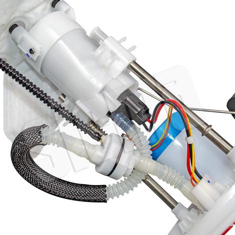 Part numbers E2454M, 7L249H307AC and 7L2Z9H307A are suitable for the new fuel pump of the Ford Explorer (model years 2006–2009). Fuel pump/complete unit for the Ford Explorer (model years 2006–2009).- (1/4)