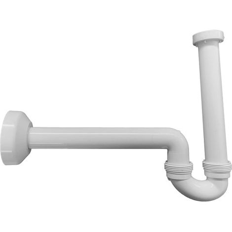 Siphon pour lavabo blanc - CRISTINA ONDYNA AC76000
