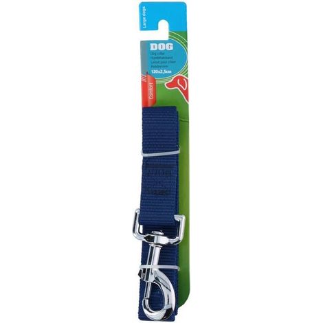 Laisse pour chien - OTHER BRAND - XL 120 cm - Bleu marine - Robuste - Confortable (1/3)