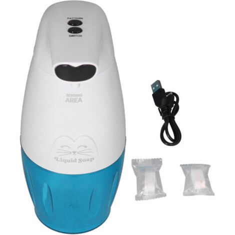 Distributeur de Savon Automatique Sans Contact pour Évier de Salle de Bain (1/5)