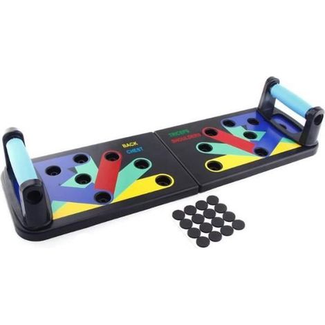 Body Building Pliable Push Up Rack Board Fitness Exercice Complet Stands Push-Up pour la Formation Du Corps (1/4)