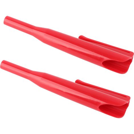Zweiteiliger Zimmermanns-Druckbleistift, lange Spitze für tiefe Markierungen, Bleistiftschutz mit rotem Clip, Holzbearbeitungswerkzeuge (1/5)