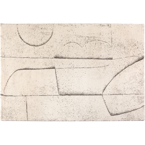 VIVARAISE - Tapis intérieur Vivaraise Norman - Polypropylène recyclé 160 x 230 cm, naturel