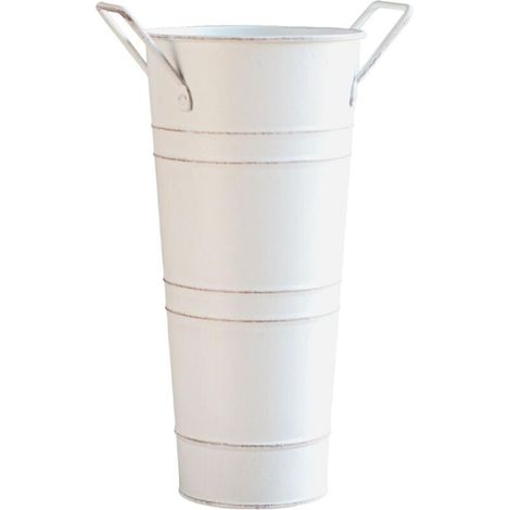 Retro-Schirmständer aus Metall mit integriertem Eimer, dekorativer Vase und Blumentopfhalter, ideal für Zuhause, Wohnzimmer, dekorative Vase