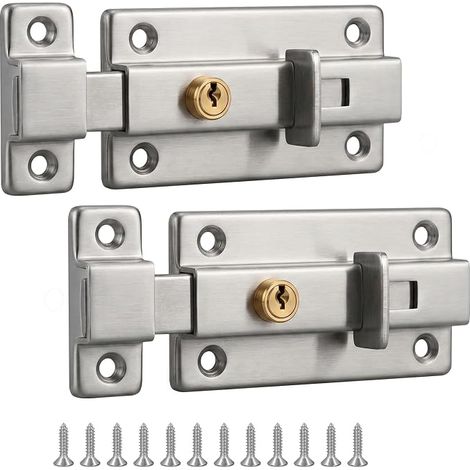 Targette de Porte Inox Ouverture par Pression (1/5)