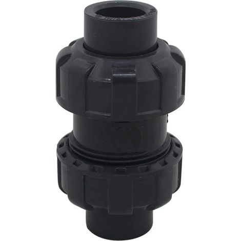 Clapet anti retour a boule 20 25 32 40 50 63mm clapet piscine clapet antiretour anti refoulement pvc vanne soupape anti retour (Diamètre intérieur 25mm) (1/5)