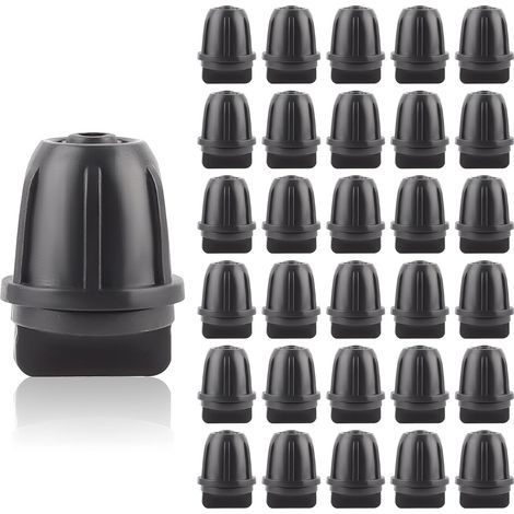 30 Stück 1/4-Zoll-Endkappen für 6-mm-Bewässerungsschläuche – Anschlüsse für Tropfbewässerungssysteme, Garten und Rasen (1/5)