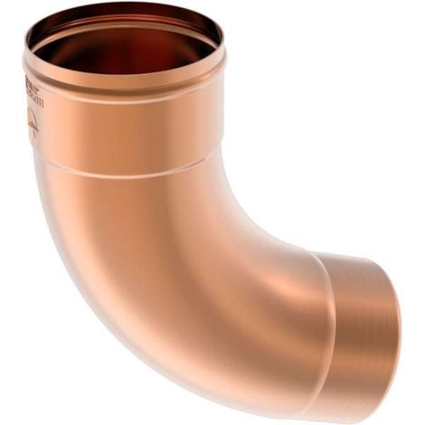 Zambelli Kupfer Meister-Bogen 72 Grad 80 mm mit Logo einteilig, 112430-E-ZAM