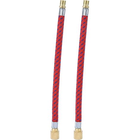 2 x Bicycle Pump Tube, Bicycle Pump Tube Extension Hose Bicycle Pump Replacement Hose for Road Mountain Bike (1/5)