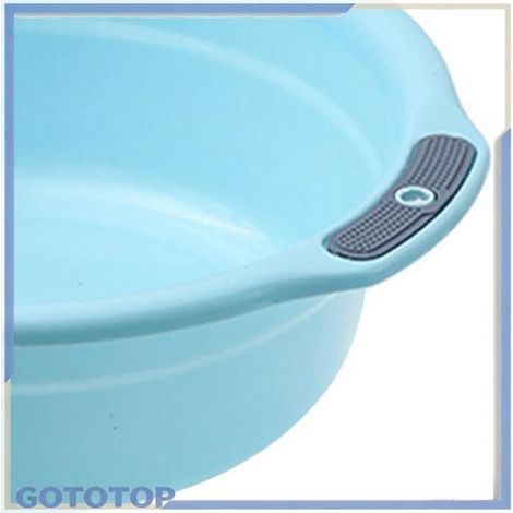 Lavabo - Plastique Épais - Grande Capacité - Antidérapant - Pour Linge Et Lavage Multifonctionnel - 1 Pièce (1/5)