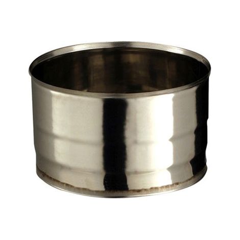Poujoulat – Tampon inox SOI 200mm – Conduit simple paroi inox 304 – Compatible chaudières gaz fioul et bois – Léger et facile à installer