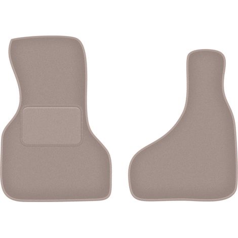 Tapis de sol en velours beige pour fourgonnette de livraison GMC Safari II (1995-2005)