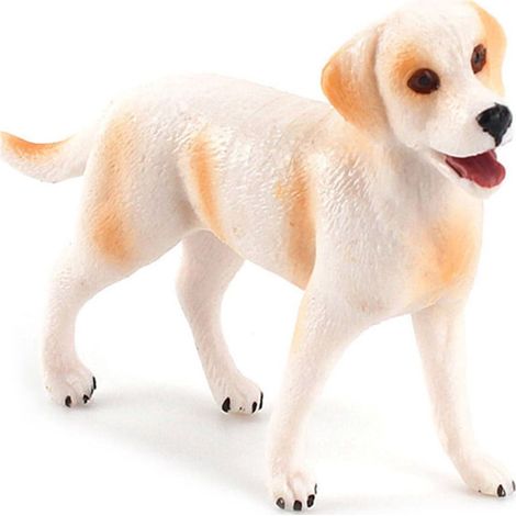 Figurine Chien - Modèle Animal en Plastique Réaliste - Décoration de Gâteau Fête Noël Anniversaire - Éducatif pour Enfants - 1 Pièce