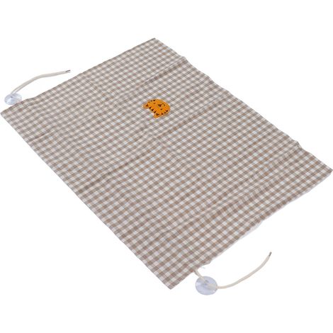 Pare-soleil, rideau de voiture à carreaux en coton avec motif tigre pour bébé ou enfant. Idéal pour les vitres latérales de voiture. (1/5)