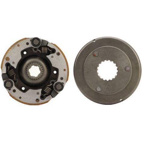 Embrayage automatique avec couvercle, ensemble de démarrage moteur 17 mm pour quads, motos tout-terrain et karts chinois de 50 à 110 cm3 (1/5)
