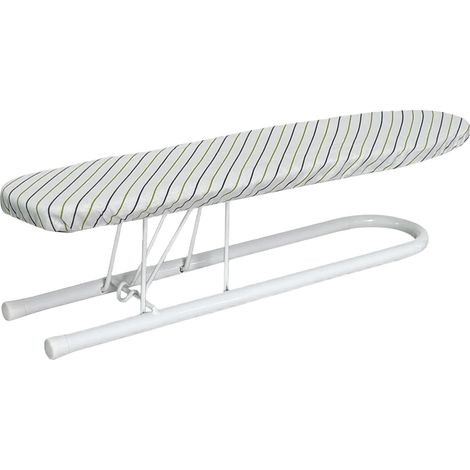 Planche à repasser, Design portable, Attache pour manches, BLANC (1/2)